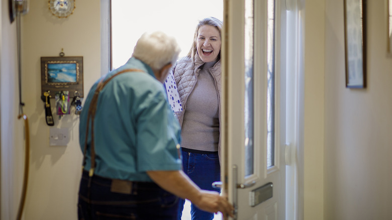 family surprise visit