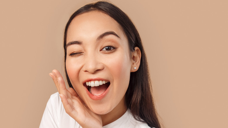 woman posing for photo