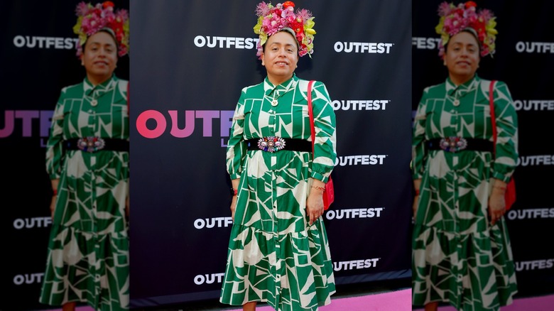 Luis Cornejo wearing jeweled belt