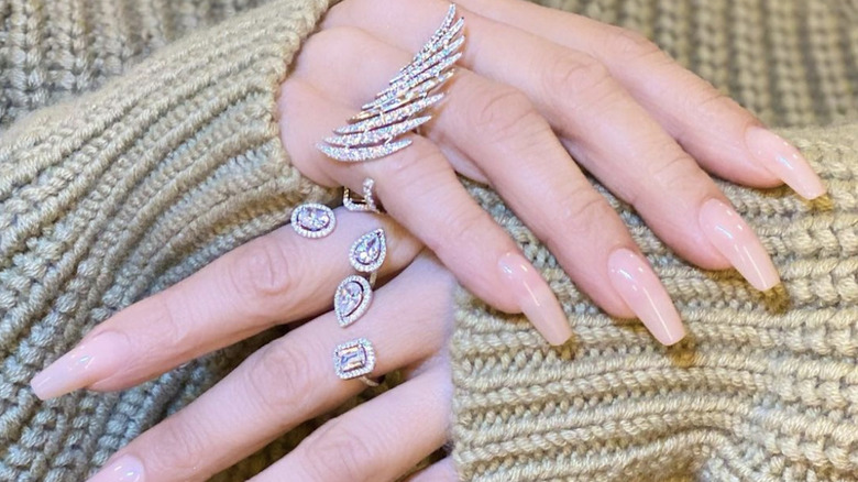 Jennifer Lopez's manicure