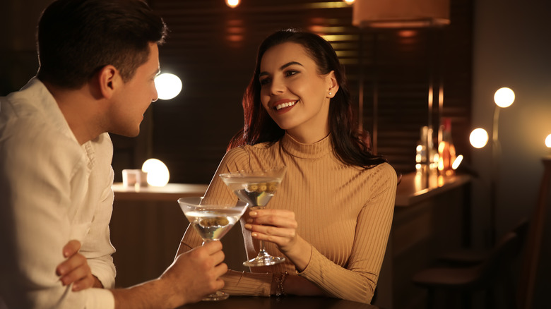 couple having drinks