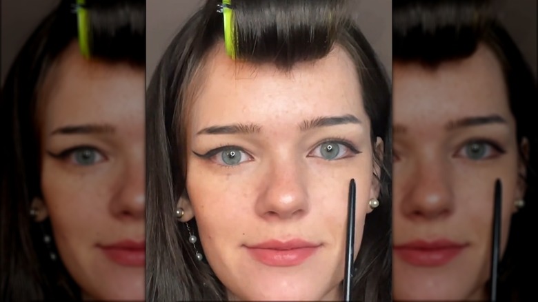 downturned vs. upturned liner