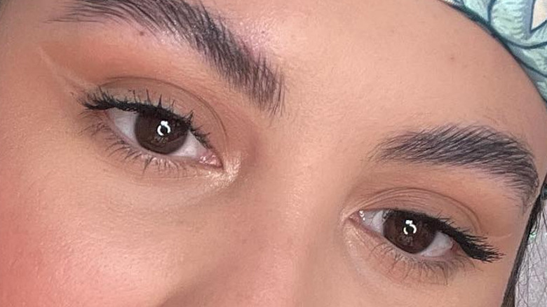 Transparent eyeliner