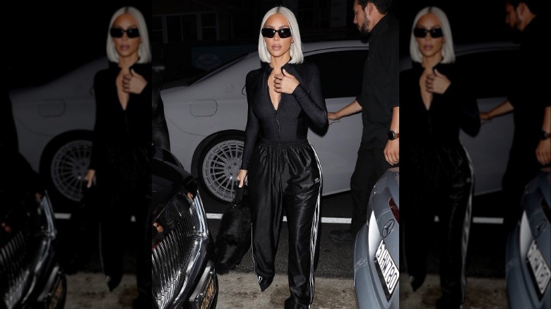 wearing joggers with bodysuit