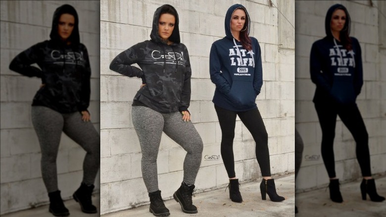 Hoodies and yoga pants