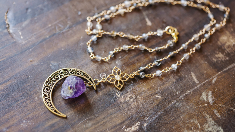 Amethyst necklace