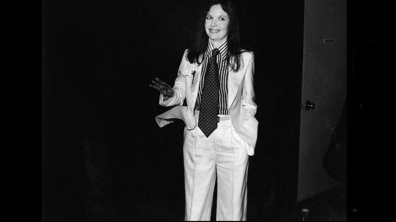 Diane Keaton at the 48th Academy Awards in Los Angeles in March 1976