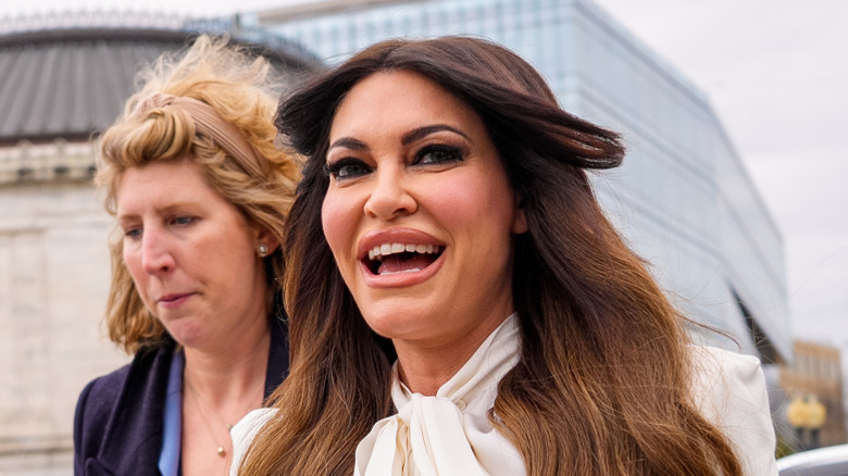 Kimberly Guilfoyle arrives at a meeting in D.C.