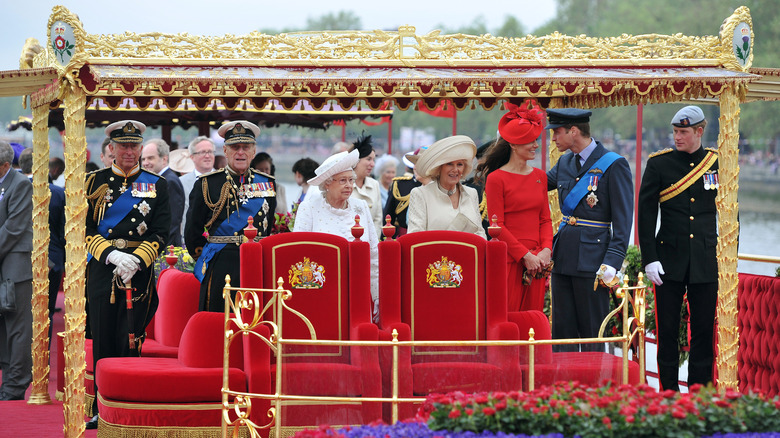 Kate Middleton in red dress
