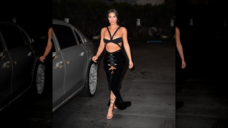 Kim Kardashian at Stephanie Shepherd's wedding