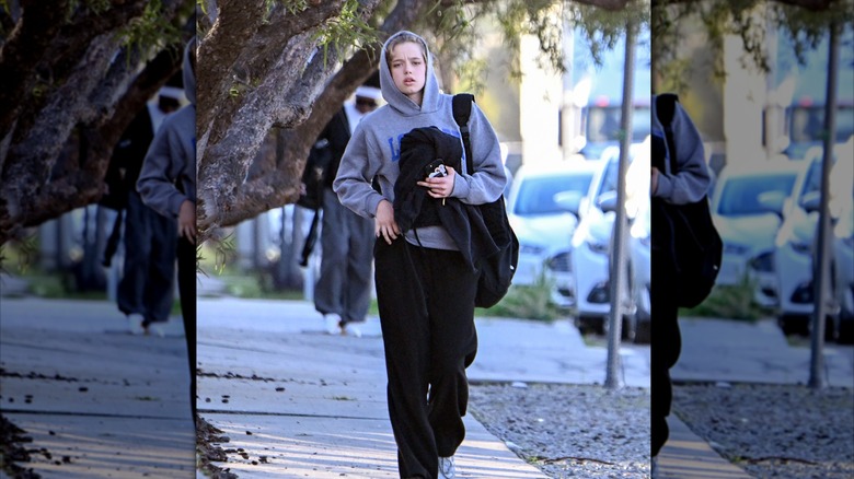 Shiloh Jolie running errands