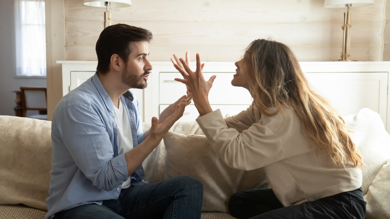 couple arguing