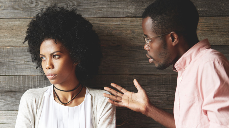 couple not getting along