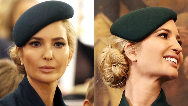 Ivanka Trump at her father's 2025 presidential inauguration