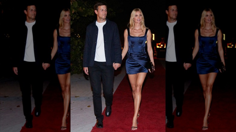 Jared Kushner and Ivanka Trump are seen leaving Carbone Beach on May 2, 2024 in Miami Beach, Florida (2024)