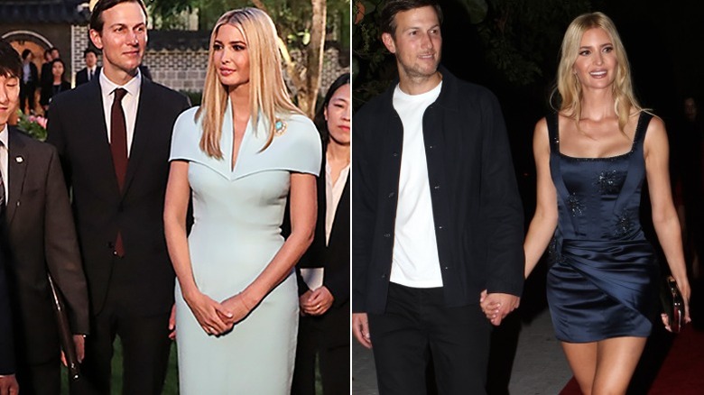 Jared Kushner and Ivanka Trump attend events out