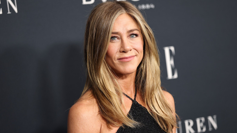 Jennifer Aniston at the Elle Women in Hollywood event in November 2025 in Los Angeles