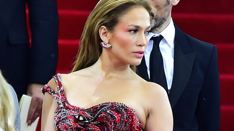 Jennifer Lopez's Met Gala red dress