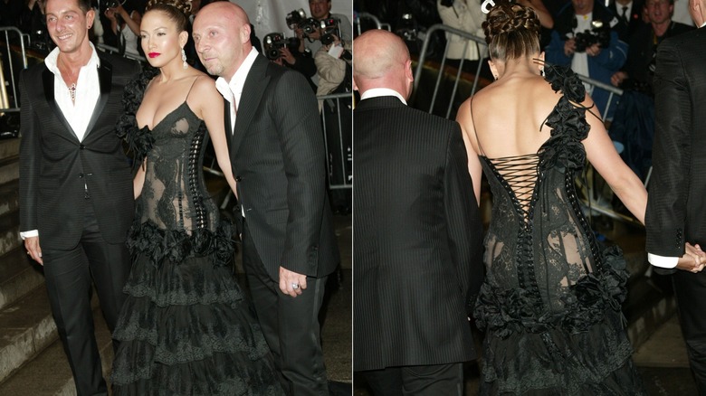 Jennifer Lopez's Met Gala black dress