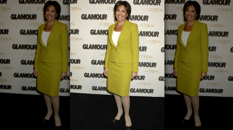 Jeanine Pirro arriving at an awards event