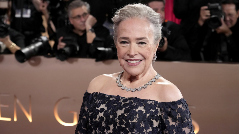Kathy Bates smiling