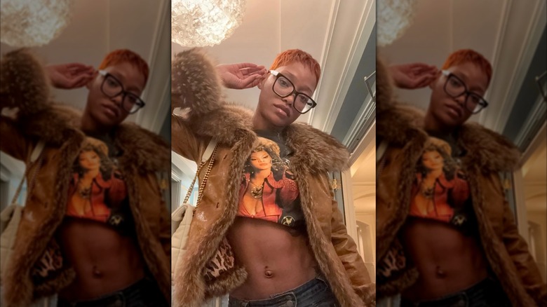 Keke Palmer with a pixie cut