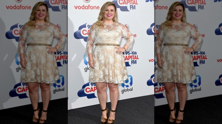 Kelly Clarkson attends the Capital FM Summertime Ball at Wembley Stadium on June 6, 2015