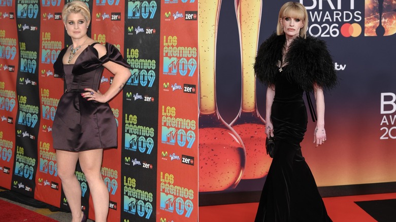 Kelly Osbourne in 2009 and 2026