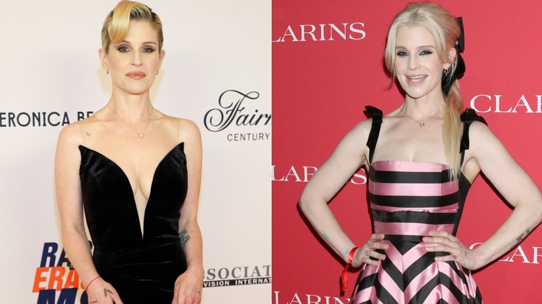 Kelly Osbourne wearing red-carpet dresses in 2025