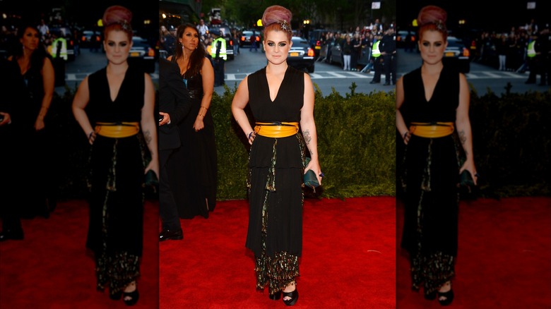 Kelly Osbourne attends the Costume Institute Gala for the "PUNK: Chaos to Couture" exhibition at the Metropolitan Museum of Art on May 6, 2013