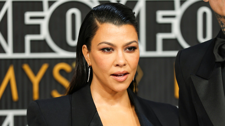Kourtney Kardashian on the red carpet