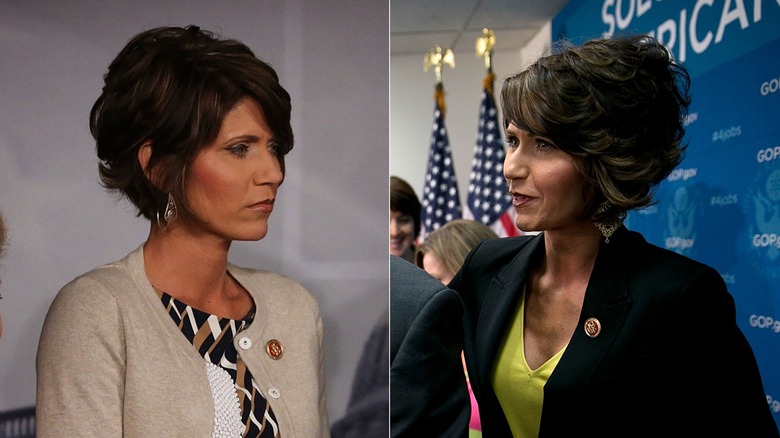 Kristi Noem with a bob in 2013.