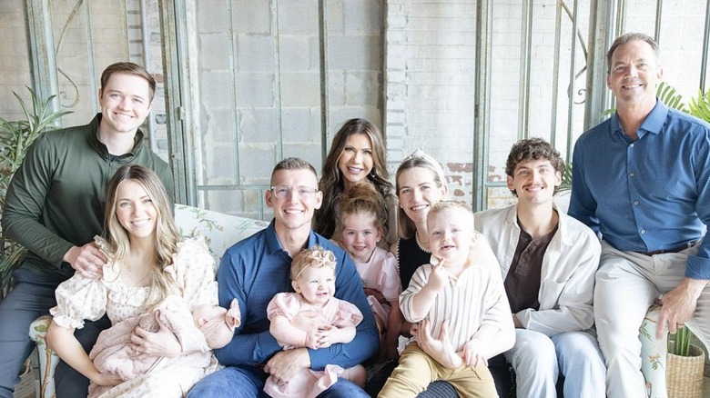 Kristi Noem with her family