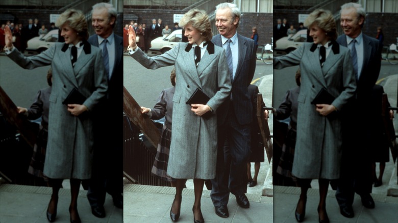 Princess Diana in London, England, in March 1984