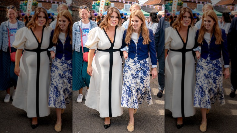 Princess Eugenie and Princess Beatrice in May 2023
