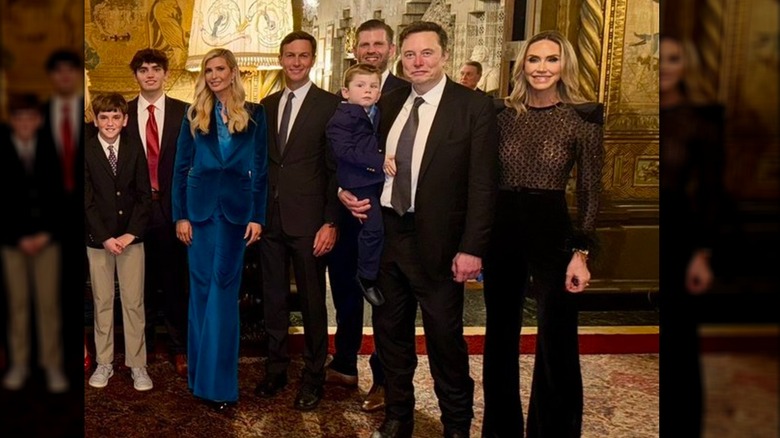 Lara Trump wearing an inappropriate see-through top