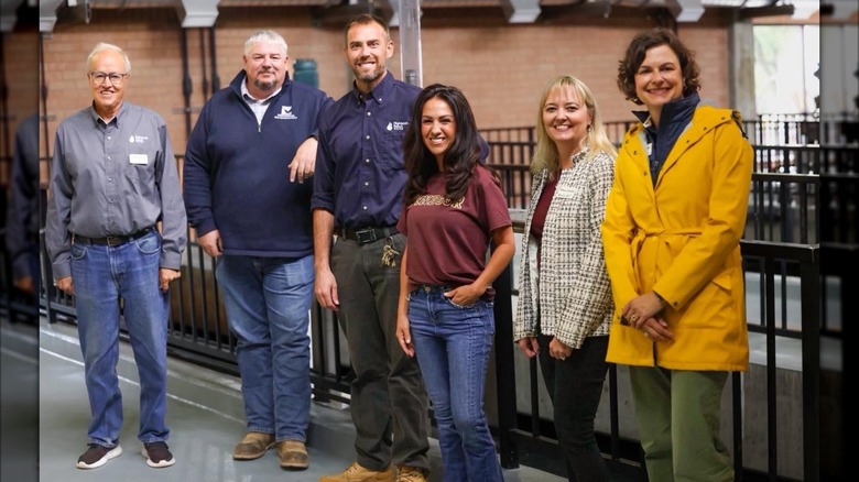 Lauren Boebert wearing a maroon t-shirt
