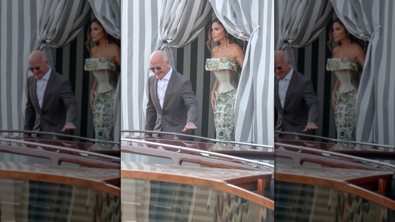 Lauren Sánchez in Schiaparelli