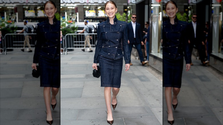 Lola Tung in New York City in 2025.