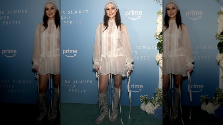 Lola Tung at  "The Summer I Turned Pretty" season three launch party.