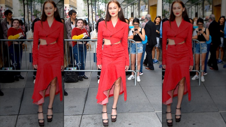 Lola Tung in New York City in 2023.