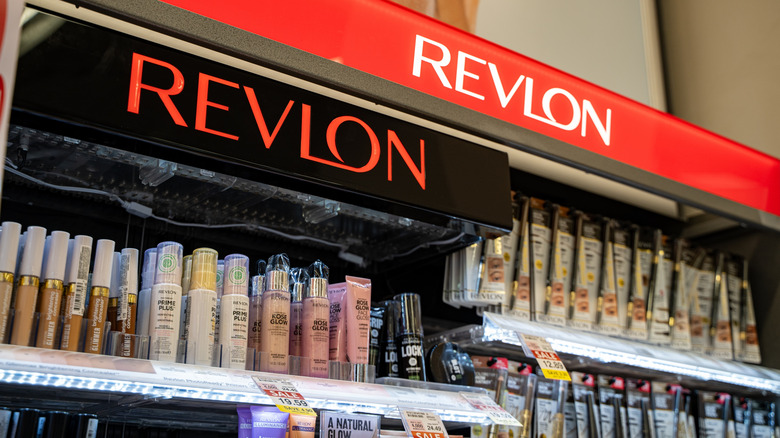 Revlon products in a store