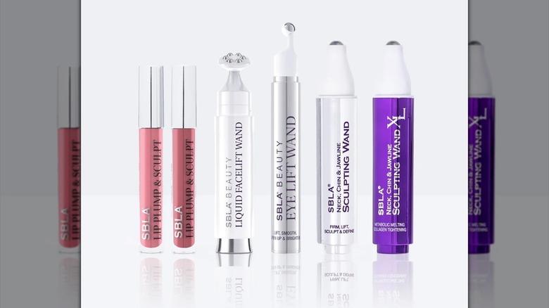 SBLA products lined up