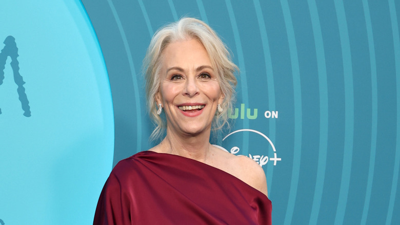 ﻿Jane Kaczmarek posing for a photo with her gray hair styled at the ﻿"Malcolm In The Middle: Life's Still Unfair" New York Premiere in 2026
