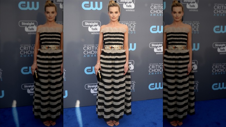 Margot Robbie at the 2018 Critics' Choice Awards