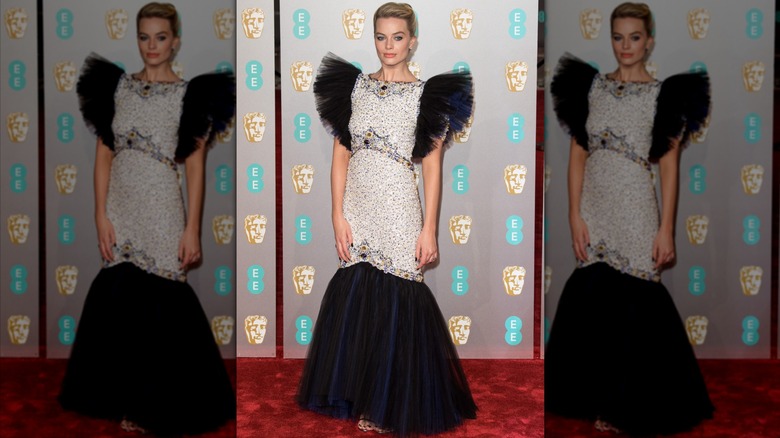 Margot Robbie at the 2019 British Academy Film Awards