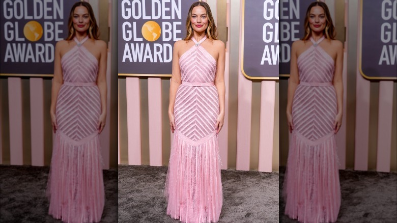 Margot Robbie at 2023 Golden Globes