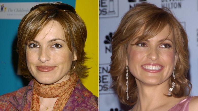 Mariska Hargitay with shorter hairstyles