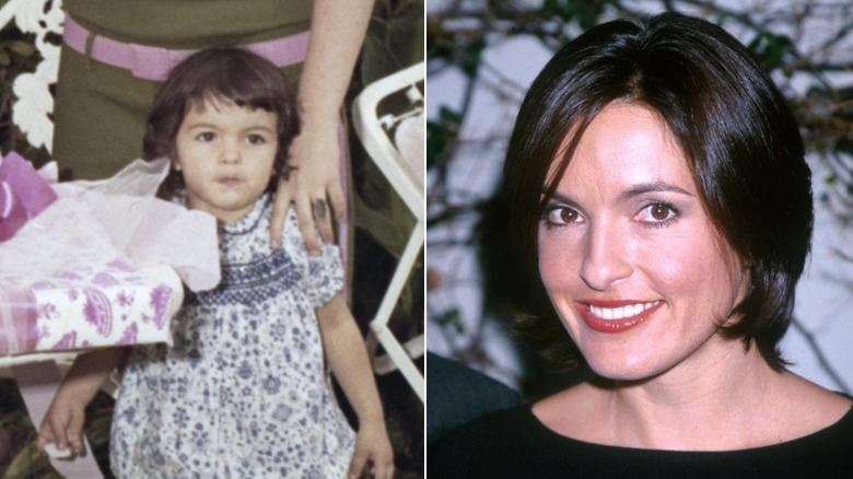 Mariska Hargitay as a child and as a newbie in Hollywood