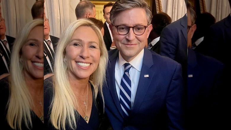 Marjorie Taylor Greene smiling